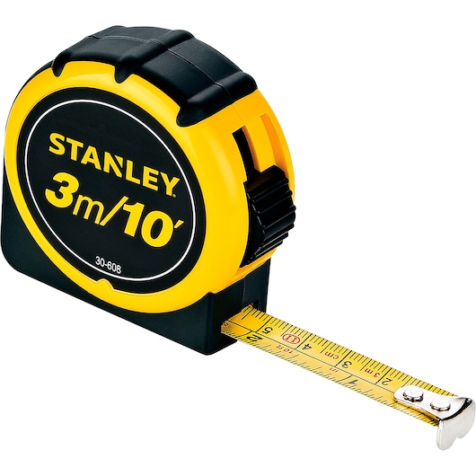 Cinta Métrica Global Plus 3m/10' Largo x 1/2 pulg. Ancho