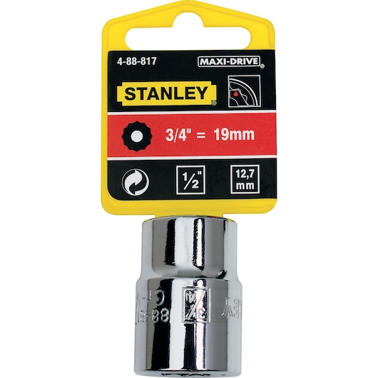 Dado/Cubo en Pulgadas 12 Pt. Enc. 1/2"- 3/4"