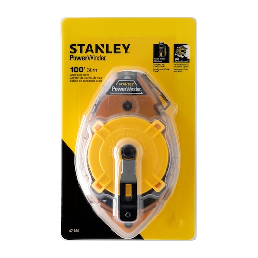 CHALK LINE REEL  BACKGROUND FRONT VIEW PACKING