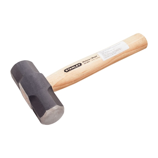 MANUAL HAMMER ON WHITE BACKGROUND HORIZONTAL VIEW