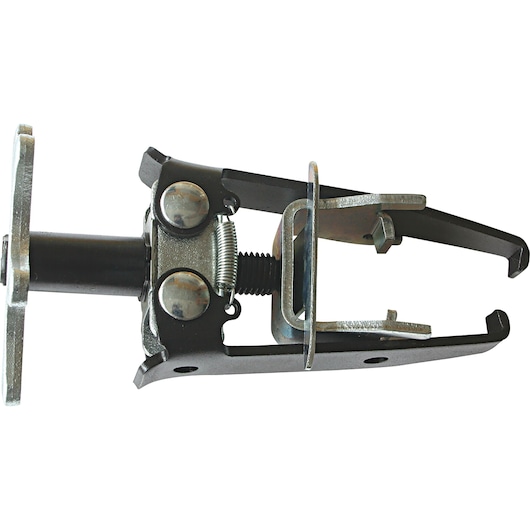 STANLEY 78-052 metal universal bearing puller tool, side angle on white background.