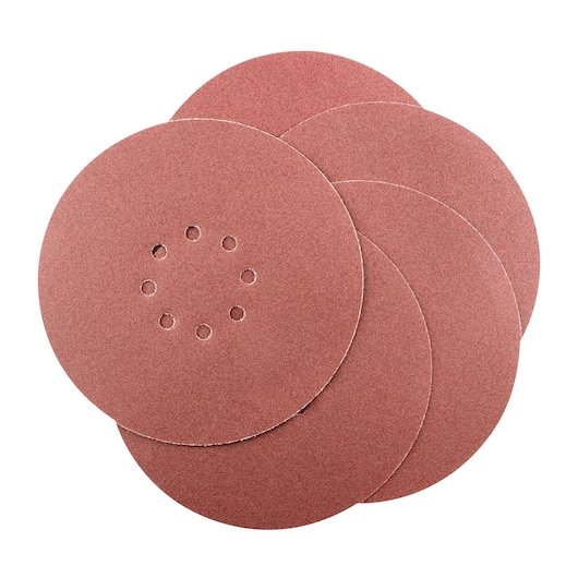 SAND PAPER ON WHITE BACKGROUND SIDE VIEW