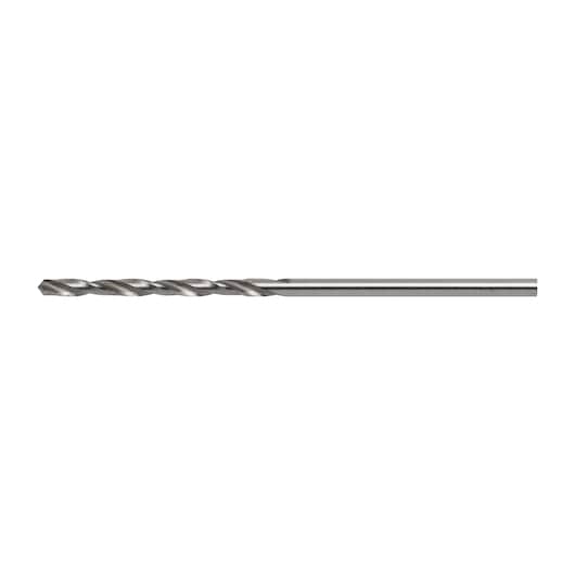 DRILL BIT ON WHITE BACKGROUND HORIZONTAL VIEW