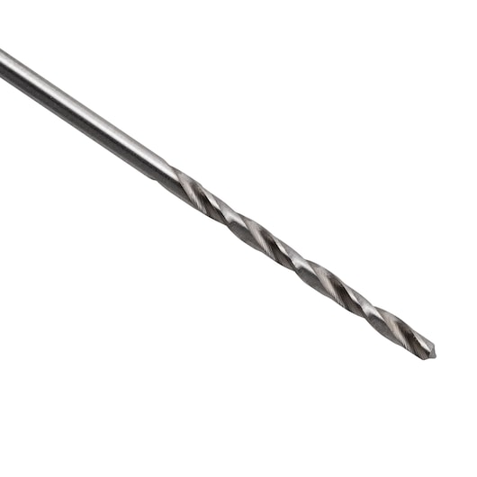 STANLEY STA50116C steel drill bit, side angle, photography on white background.