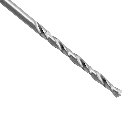 STANLEY STA50332C metal twist drill bit, side angle, silver finish on white background.