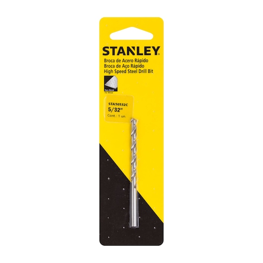 DRILL BIT ON WHITE BACKGROUND FRONT VIEW PACKING