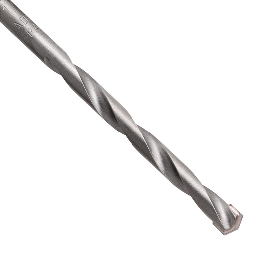 STANLEY STA53065C gray masonry drill bit, close-up angle on white background.