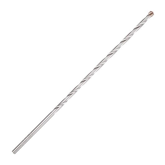 DRILL BIT ON WHITE BACKGROUND SIDE VIEW