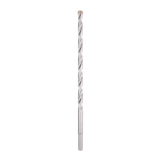 DRILL BIT ON WHITE BACKGROUND FRONT VIEW