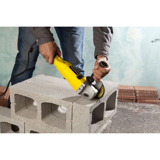 ESMERILADORA ANGULAR MANGO LARGO DE 4 1/2" (115MM) DE 1000W