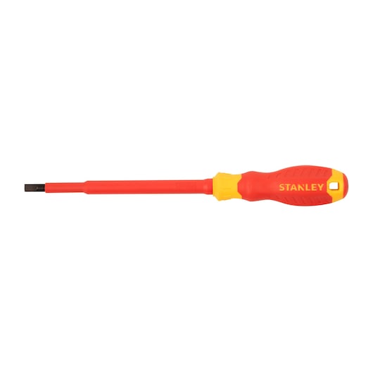 SCREWDRIVER ON WHITE BACKGROUND FRONT VIEW