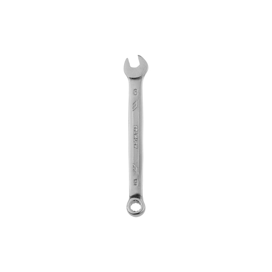 Photo of STANLEY STMT72803 combination wrench, silver finish, flat lay, white background.